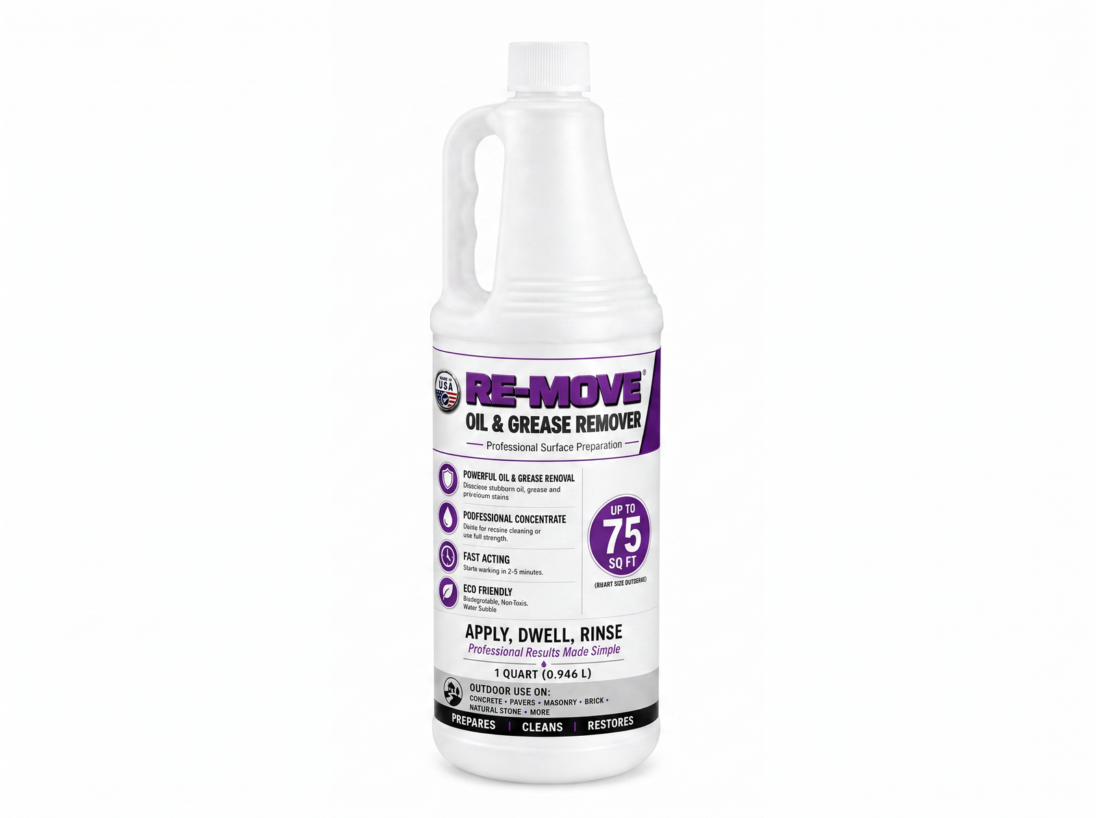 RE-Move Oil & Grease Remover Quart