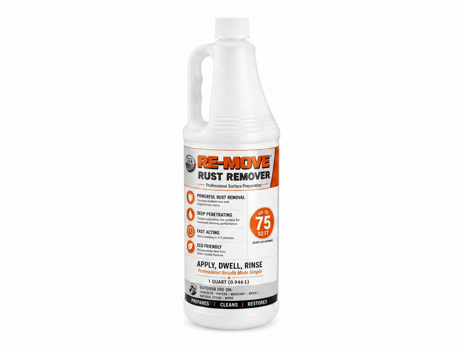 RE-Move Rust Remover Quart