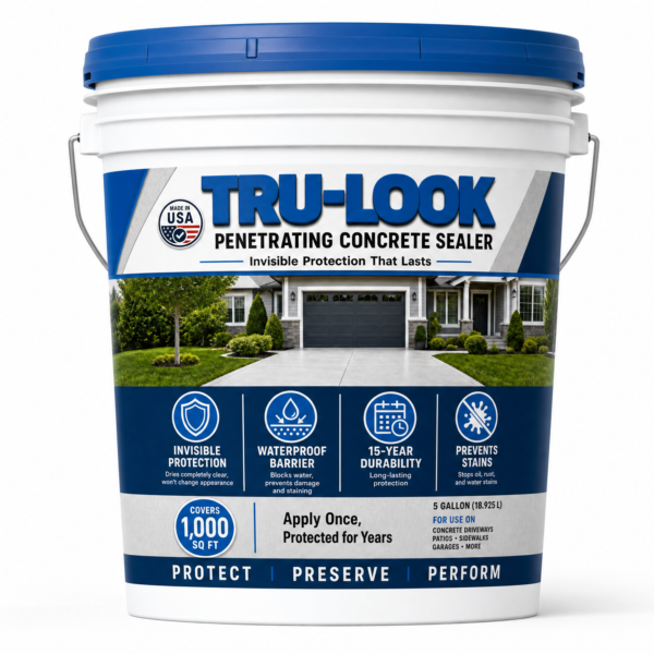 Tru-Look Penetrating Sealer TL-500 5 Gallon Concrete Sealer