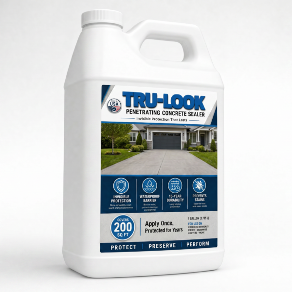 Tru-Look Penetrating Sealer TL-100 1 Gallon Concrete Sealer