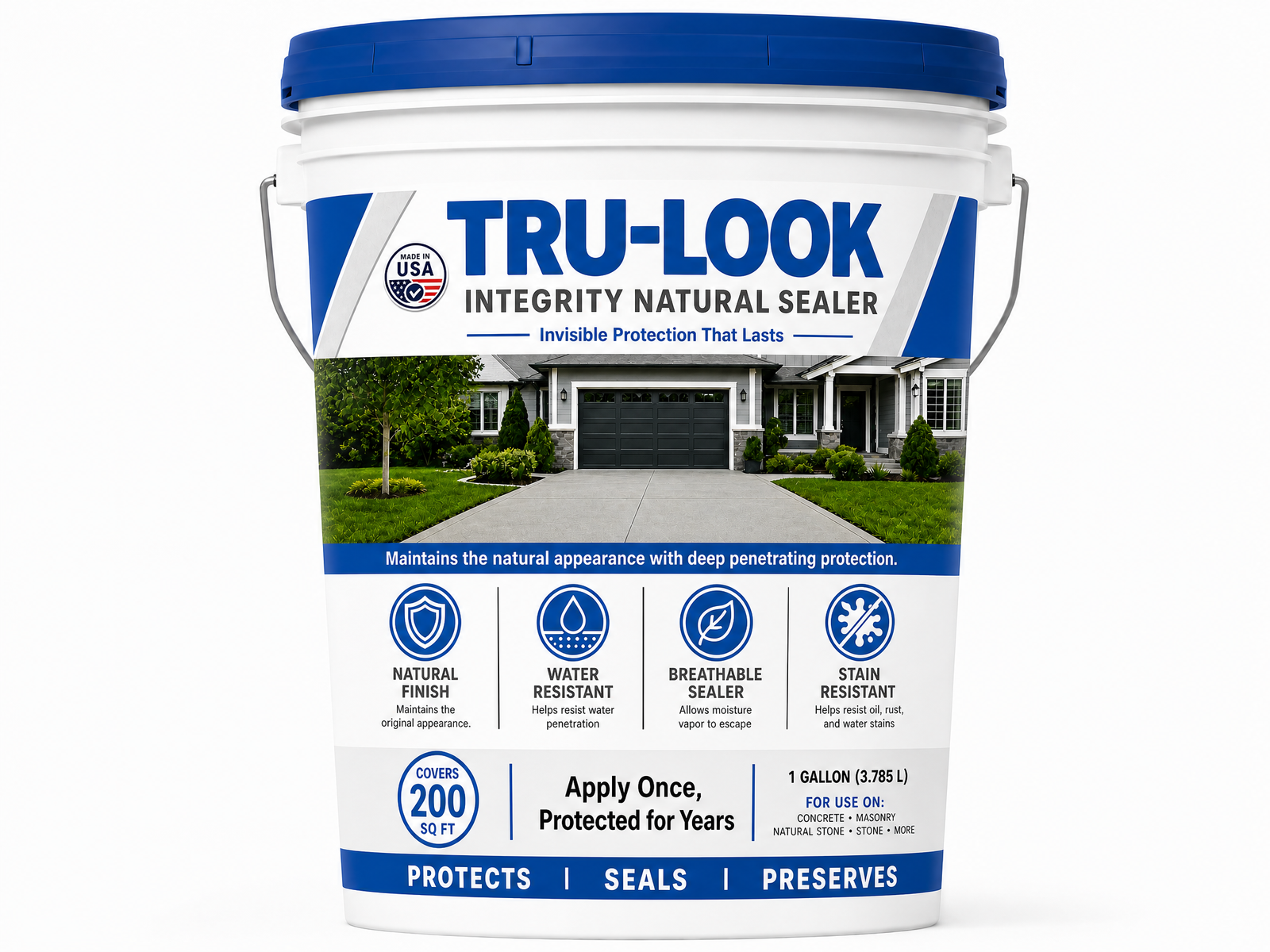 Tru-Look Integrity Natural Sealer 5 Gallon Pail
